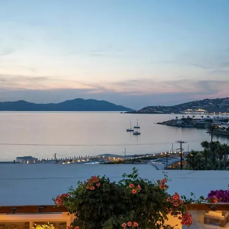 In Mykonos With Excellent Sea View Villa